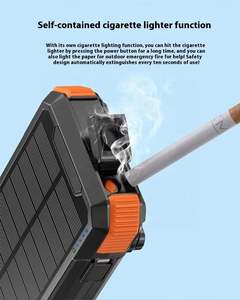 Cargador de energía de 36000mAh, generador solar de viaje, Banco de energía para teléfono móvil, carga de panel solar Usb C - Product Image 6