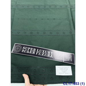 Tela de encaje Lisami Trend Light Polish Antiku para hombre, tela de algodón suizo con flores de voile africano para hombre - Product Image 1