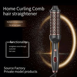 Cepillo Térmico Profesional para el Cabello, Cepillo Iónico de Cerámica, Rizador y Plancha de Pelo, Venta al Por Mayor - Product Image 3