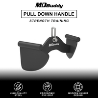 Accessoires de barre de traction MDBuddy en acier avec poulie en PVC écologique pour triceps et tirage latéral