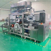 Machine de fabrication de comprimés/capsules de détergent liquide de lavage de dosettes 3 en 1 Ariel