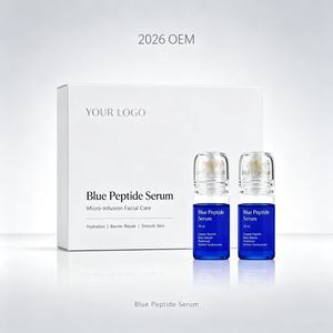 Sérum Peptidique Bleu Micro-Infusion Soin du Visage Hydratant Réparateur de Barrière Cutanée Peau Lisse OEM - Product Image 2