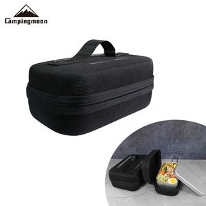CAMPINGMOON Nouvelle boîte de <span class=keywords><strong>rangement</strong></span> hermétique, boîte alimentaire en acier inoxydable pour garder au chaud, boîte à lunch, sac de pique-nique, boîtes et bacs de <span class=keywords><strong>rangement</strong></span> pour le camping - Product Image 1