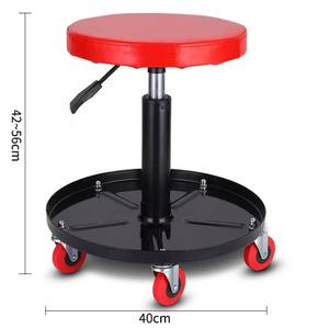 כיסא סדנא 5 גלגל מתכוונן לתיקון אוטומטי מתגלגל מושב עם כלי תיקון לרכב לשימוש בכלי רכב - Product Image 2