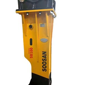 Martillo hidráulico de nueva condición SB100 para construcción y minería con componentes centrales Martillo y motor - Product Image 1