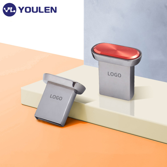 YOULEN New Car Specific USB Flash Drive 16GB 32GB 64GB 128GB High-Speed USB 3.0/2.0 Metal Casing