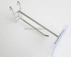 RH-G-D03 Móc Kim Loại Dây Đôi Cho Móc Tấm Lưới Thép Với Giá Treo Thẻ Móc Treo Tường Lưới - Product Image 4