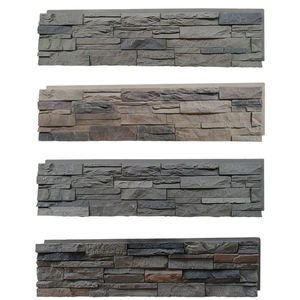Decoratieve Eenvoudige Installatie Hoge Kwaliteit Wandpaneel Pu Polyurethaan Faux Steen Voor Binnen En Buiten - Product Image 2