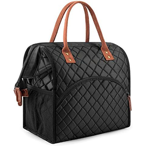 Bolsa Térmica para Transportar Alimentos, Bolsa de Picnic, Bolsa para Pizza, para Comida Caliente o Fría, con Bolsillo Exterior Grande con Cremallera, Muestra Gratuita - Product Image 2