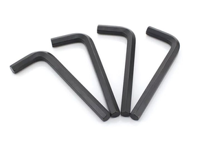 Clé Allen en acier au chrome-vanadium, oxyde noir chimique, DIN911 - Product Image 4