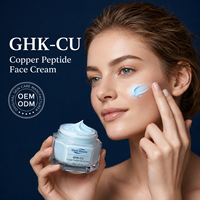 Crème Visage Hydratante, Apaisante et Réparatrice à l'Acide Azélaïque, Céramide et Peptide de Cuivre Anti-Rides pour Usage Diurne – Marque Blanche OEM/ODM