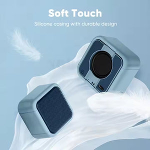 Nuovo Altoparlante Bluetooth Wireless Mini Ricaricabile da 5W con Custodia in Silicone, Design Unico e Portatile per Camera da Letto - Product Image 3