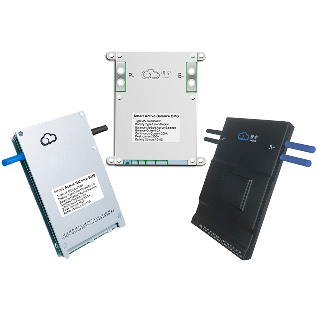 Смарт-плата BMS Active Balance, BMS 100 А 200 А 300 а LiFePO4 Jikong RS485 12 В 24 в 48 в, активный эквалайзер JK BMS lifepo4 48 в 280 а/ч