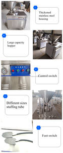 Automatic <b>Sausage</b> <b>Stuffer</b> Linker Meat Roll Machine Efficient <b>Sausage</b> Stuffing Device - Product Image 6