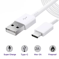 Cable de Carga Rápida USB Tipo-C de Alta Calidad de 1.2M para S20 S10 NOTE 10 20, Compatible con Impresoras, Original para Carga y Transferencia de Datos USB Tipo C