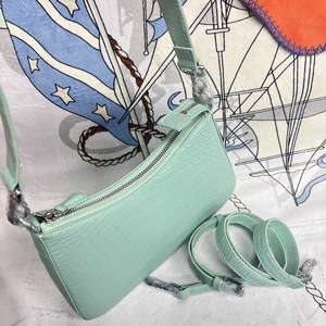 Customizable Fashion Portable Women's Shoulder Bag Genuine Leather Crocodile Underarm <b>Purse</b> <b>with</b> Top Zipper and Single Strap - Product Image 4