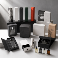 Boîte de vente au détail pour parfums de niche en carton avec insert intérieur protecteur pour éditions limitées de parfums, faible MOQ, fournisseur OEM de marques privées