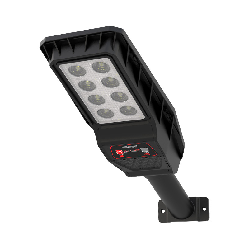 Solar Powered Battery ABS Waterproof IP65 LED Wall Lights with Remote Control for Road Use 120 Beam Angle