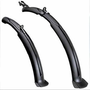 Garde-boue de vélo 26 pouces 73 cm 53,5 cm en plastique noir durable pour VTT - Product Image 3