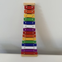 Wholesale Orff Percussion Instrument 15 Notes Portable Rainbow Glockenspiel Xylophone Musical Percussion Instrument for Kids