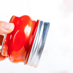 High-end Big Belly <strong>Mason</strong> <strong>Jar</strong> 100ml 200ml 280ml 300ml 500ml 730ml Cylindrical <strong>Transparent</strong> Glass Aluminum Seal Lid - Product Image 3