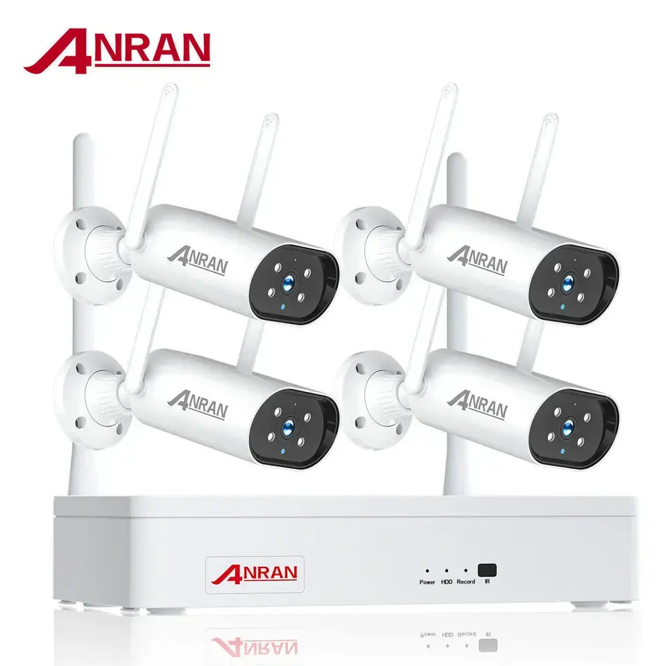 ANRAN Nvr система камеры 8CH 3mp HD Беспроводная камера nvr комплект wifi H.264 + nvr Камера охранная система видеонаблюдения