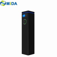 Estación de Carga Inteligente para Vehículos Eléctricos de 22kW/44kW con Doble Puerto, OCPP 1.6J, Medidor Certificado MID e Interruptor de Entrada