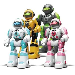 Gesture Sensing Command Robotic Music Dance Voice Recording Playback Led Light Magic Sound Touch Remote Control RC Robot Toy