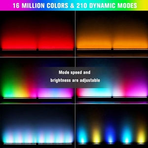 35W einstellbare lineare RGB-Beleuchtung Bühnen leuchten IP65 wasserdicht mit Fernbedienung Hochzeits bühne Hotel Wand wasch leuchten - Product Image 2