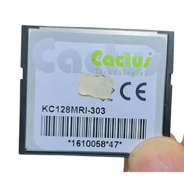 KC128MRI-303 128MB Industrial Memory Card CompactFlash (CF) 35MB/s Read Speed 20MB/s Write Speed Black-Distrelec International