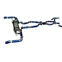 Système d'échappement Valvetronic en titane avec soupapes OEM pour Mercedes-Benz GLE63 AMG W167 4.0T/5.5T 15-22, silencieux arrière