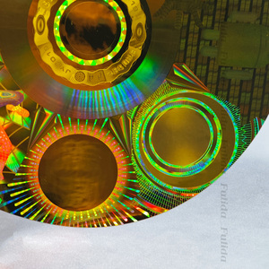 Custom 3D Gold <strong>Foil</strong> Hologram Sticker Water-Proof <strong>Holographic</strong> Personalized <strong>Printing</strong> Logo Big Size Vinted Sheet Glitter Metal - Product Image 4