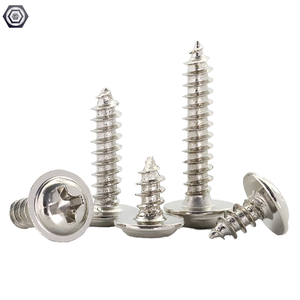 M2.6-M4.8 # 6- # Tornillos Autorroscantes de Cabeza Plana de Acero Inoxidable 304, Recubiertos de Zinc, 12 ANSI/JIS, 25 mm, para Láminas de Madera - Product Image 5