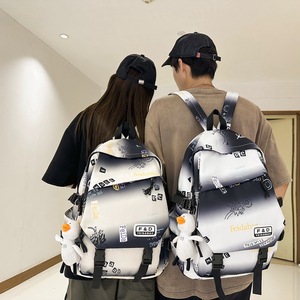 F&D <b>Student</b> <b>Backpack</b> 20 Inches Large Capacity Graffiti Design Unisex School Bag - Product Image 1