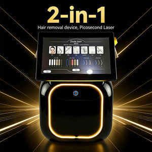 Dispositivo Láser Portátil 2 en 1 para Depilación Diodo y Láser de Picosegundos, Mango de Diseño Magnético con Pantalla, Fácil Operación - Product Image 1