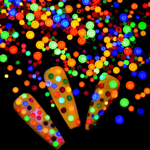 Blinginbox Neon Mix Taille Strass En Gros Verre Cristal SS6-SS20 Mixte 3D Nail Art Non Hotfix Strass pour la Décoration - Product Image 6