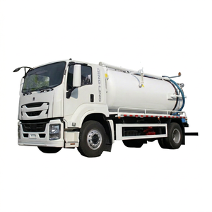 High Suction Power Heavy-Duty Septic Tank Vacuum Truck Sewage Drainage Truck Sewer Cleaning Jet Vacuum Suction Septic Tank Truck - Product Image 1