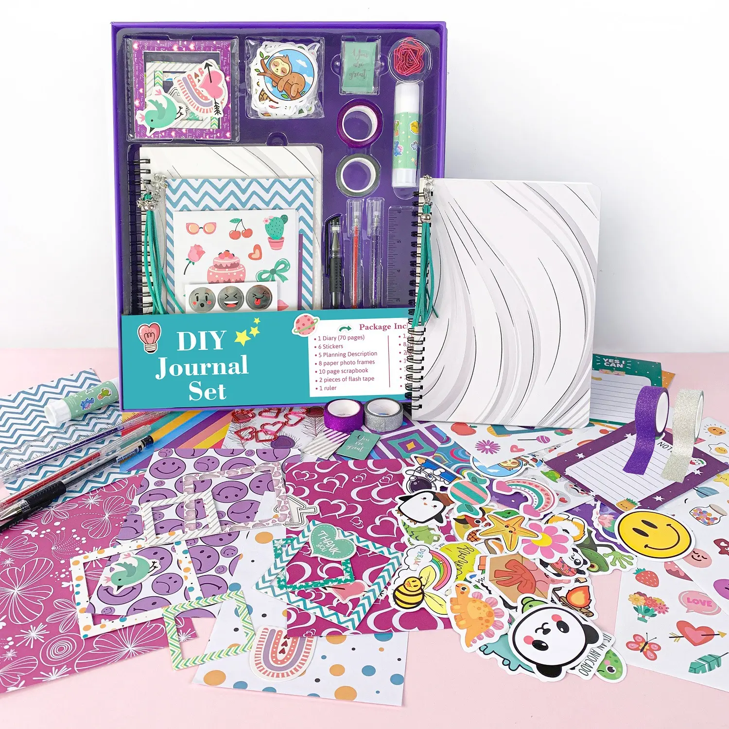 Das Kind ist D.I.Y. Journal ing, Briefpapier-Set für Teen Girls, Planer und Bullet Kit