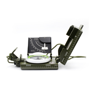 Oliver màu carring Pouch cho kim loại cầm tay kỹ thuật lăng trụ thấu kính nhìn thấy La bàn Đo độ nghiên cứu bản đồ Cai Trị cho đi bộ đường dài - Product Image 2