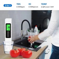 Nouveau stylo numérique pH haute précision 2026 avec rétroéclairage pour la détection TDS EC de la qualité de l'eau – Garantie 1 an