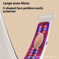 Nouvel appareil de beauté rechargeable pour le visage, masseur pour affiner le visage en V, machine de lifting du menton, micro-courant électrique pour affiner le visage