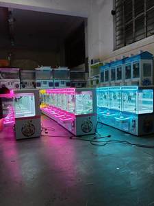 メーカー直販 ミニ デスクトップ クレーンゲーム 筐体 自動販売機 コイン式 玩具 1年保証 英語対応 金属製 - Product Image 2