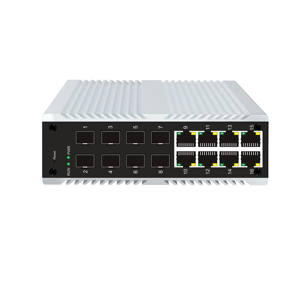 <span class=keywords><strong>16</strong></span>-poort Gigabit L2 Beheerde Industriële Ethernetvezelschakelaar 10/100Mbps Netwerkswitch 8K Snmp Onbeheerde Ijzeren Omhulsel Ethernethub - Product Image 1