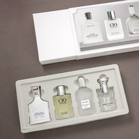 Coffret Cadeau de Parfum pour Homme - Parfum Dragon Ancien - Senteur Patchouli & Tubéreuse - Coffret Cadeau Export Quatre Pièces Taille Standard