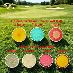 Ball de <span class=keywords><strong>golf</strong></span> de compétition Rival <span class=keywords><strong>Pro</strong></span> <span class=keywords><strong>V1</strong></span> en uréthane moulé en 3 parties, avec logo personnalisé de qualité supérieure, fourni par le fabricant, avec un lot de trois enveloppes en PVC. - Product Image 4