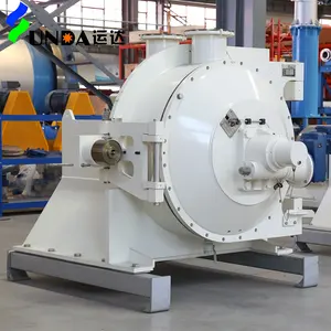 Yunda Occ Lijn Recycle Kloppend Pulp Voorraad Voorbereiding Dubbele Schijf Raffinaderij Papier Machine