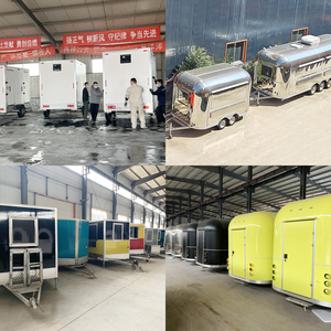 Mobile Kitchen Food Concession Trailer Burger Coffee Taco Truck Food <b>Van</b> Pizza Kiosk Ice Cream Cart Fast Food Truck - Product Image 4