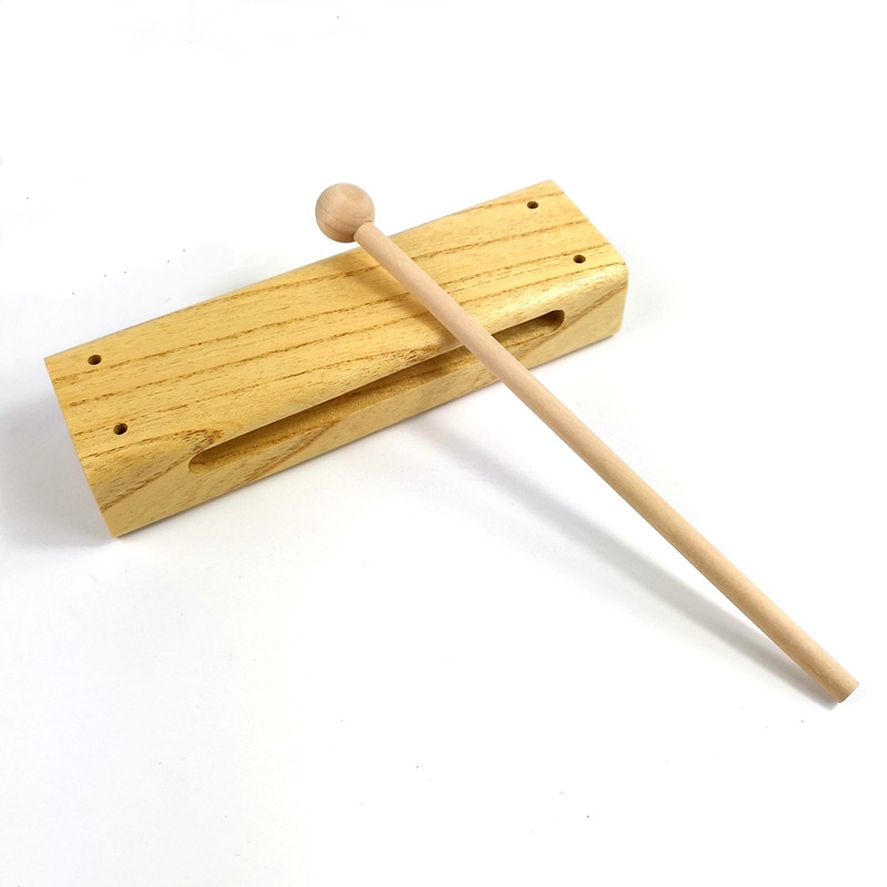 パーカッション楽器マーチングブロック 人が行進する靴音を表現するために作られた、ニッチな楽器が存在する