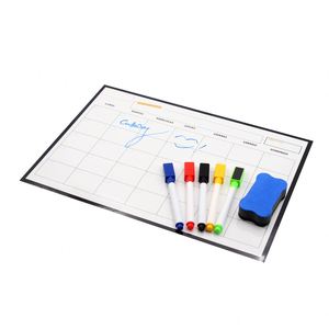 Pizarra Magnética Blanca para Refrigerador, Planificador de Notas, Calendario 2025, Tabla de Eventos Mensuales, Horario Semanal, Planificador Magnético para Refrigerador - Product Image 6