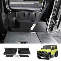 Boîte de rangement latérale pour coffre pour Suzuki Jimny Sierra 3 portes 2025, organisateur de cargaison sur mesure, accessoires de modification intérieure de voiture